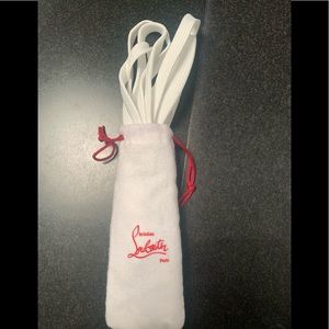 Christian Louboutin laces for shoes